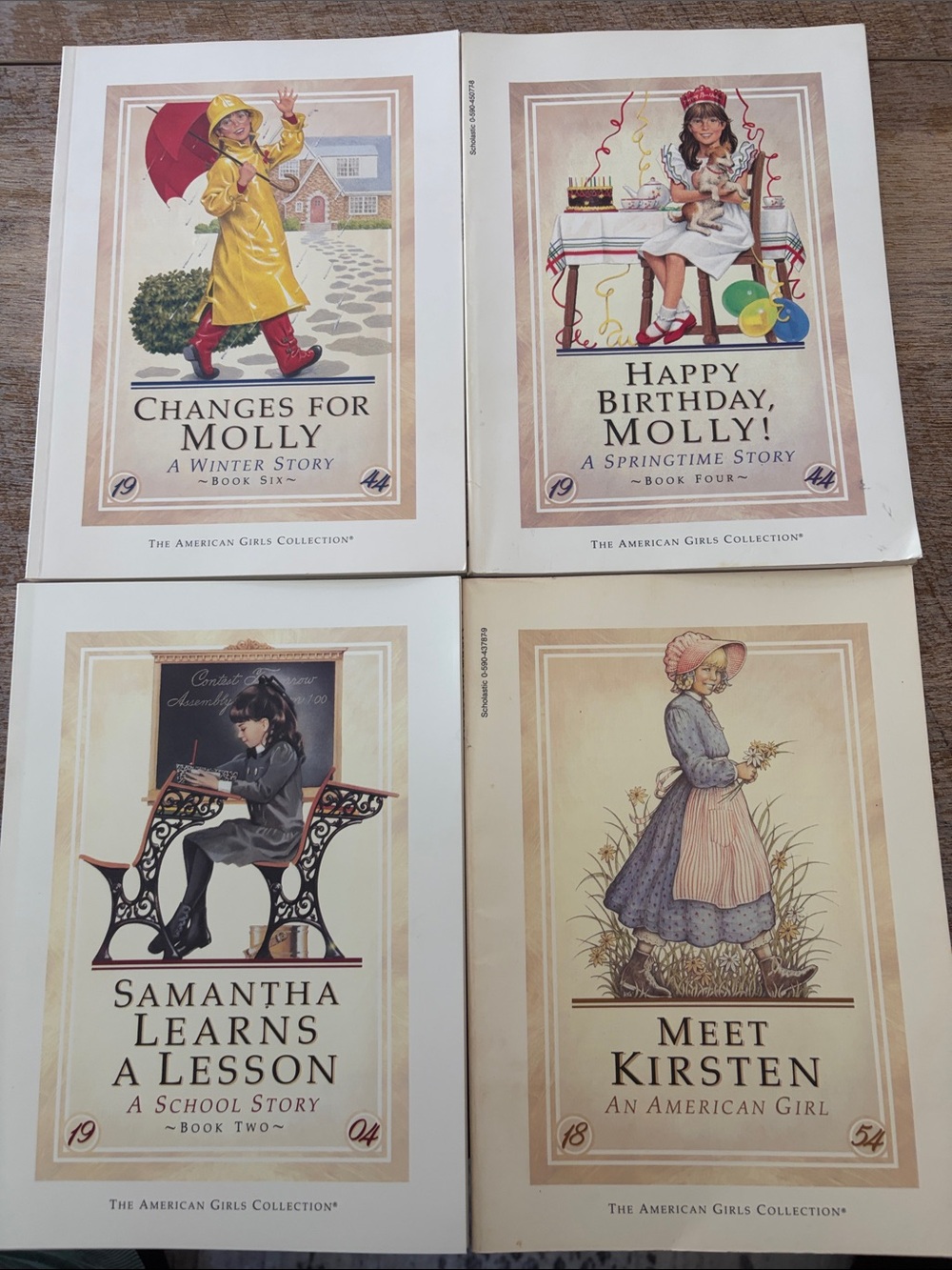 1990 American girl books